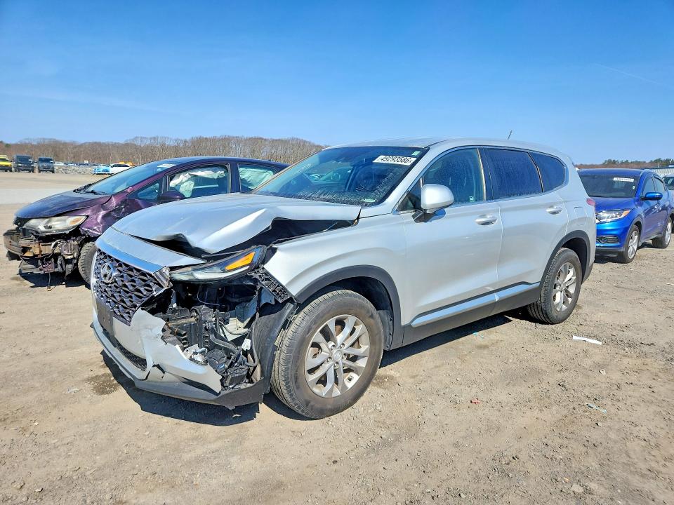 49293586 :رقم المزاد ، 5NMS23AD3KH039710 vin ، 2019 Hyundai Santa Fe مزاد بيع