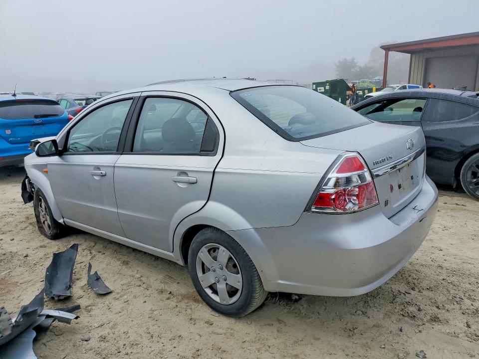 2007 Chevrolet Aveo მანქანა იყიდება აუქციონზე, vin: KL1TD56697B188257, აუქციონის ნომერი: 49123906