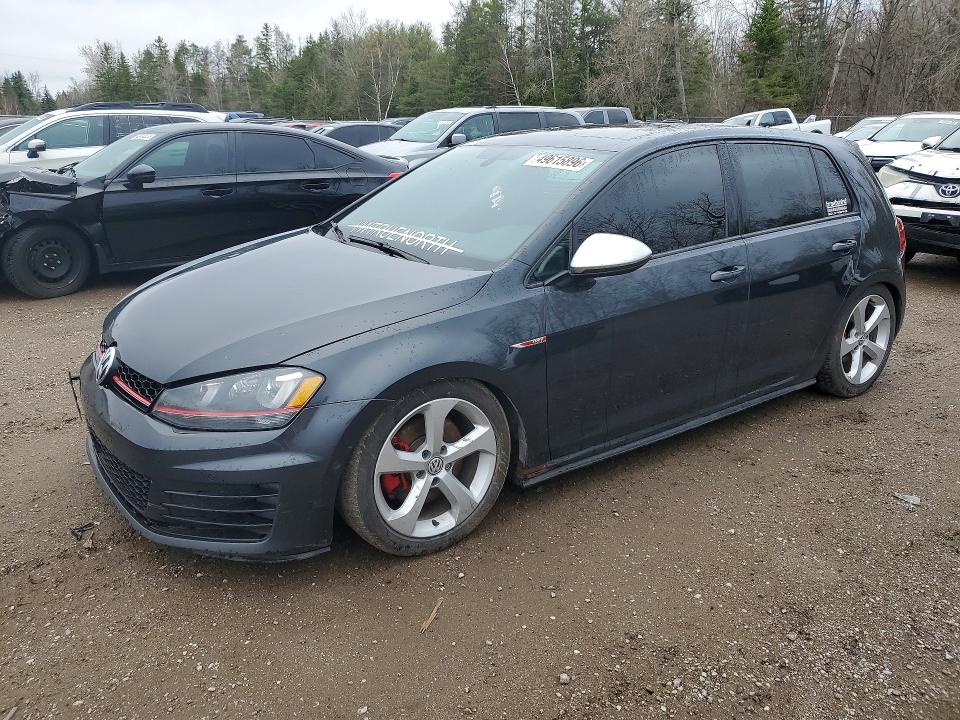 2016 Volkswagen Gti მანქანა იყიდება აუქციონზე, vin: 3VW5T7AU9GM061729, აუქციონის ნომერი: 49615896