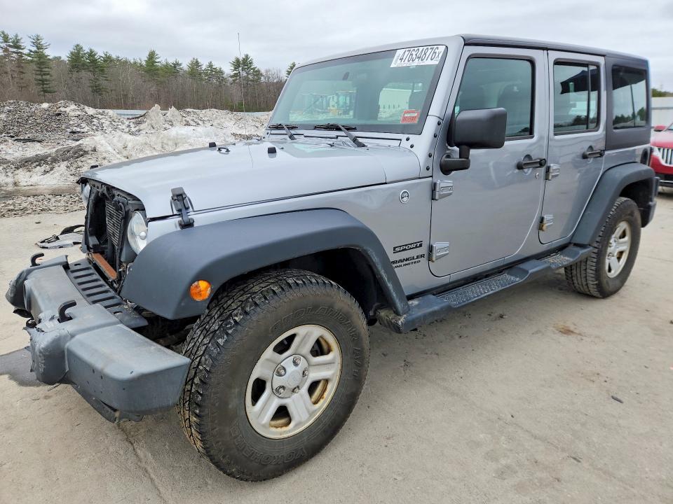 Aukcja sprzedaży 2017 Jeep Wrangler Unlimited, vin: 1C4BJWDG7HL542013, numer aukcji: 47634876