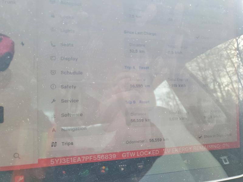 Продаж на аукціоні авто 2023 Tesla Model 3, vin: 5YJ3E1EA7PF556839, номер лоту: 49619526