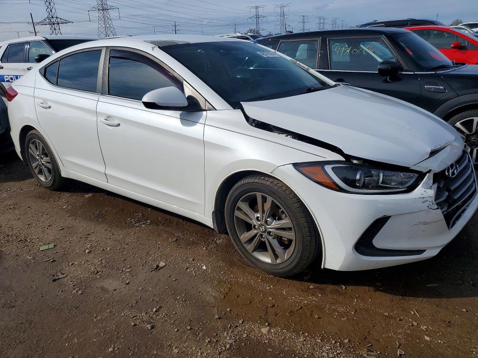 Продажа на аукционе авто 2018 Hyundai Elantra, vin: 5NPD84LF4JH360300, номер лота: 49979226