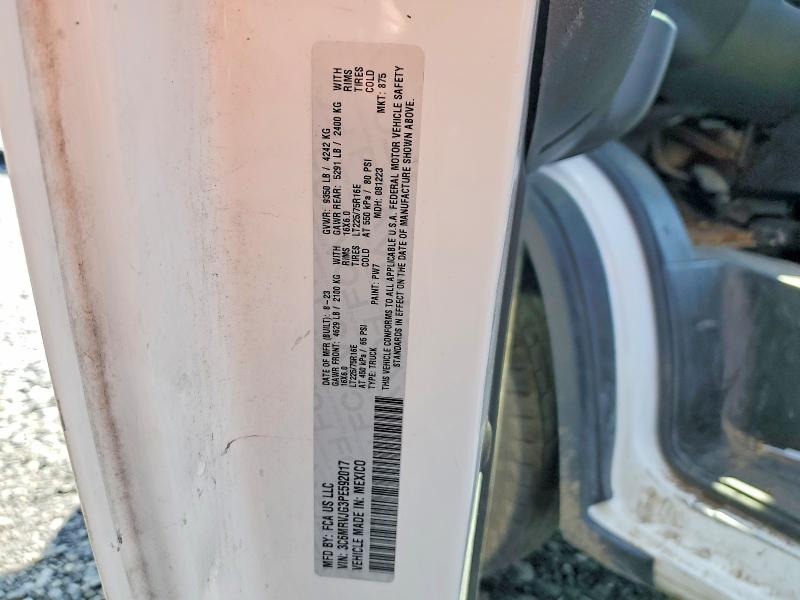 Продаж на аукціоні авто 2023 Ram Promaster 3500, vin: 3C6MRVJG3PE592017, номер лоту: 48793006