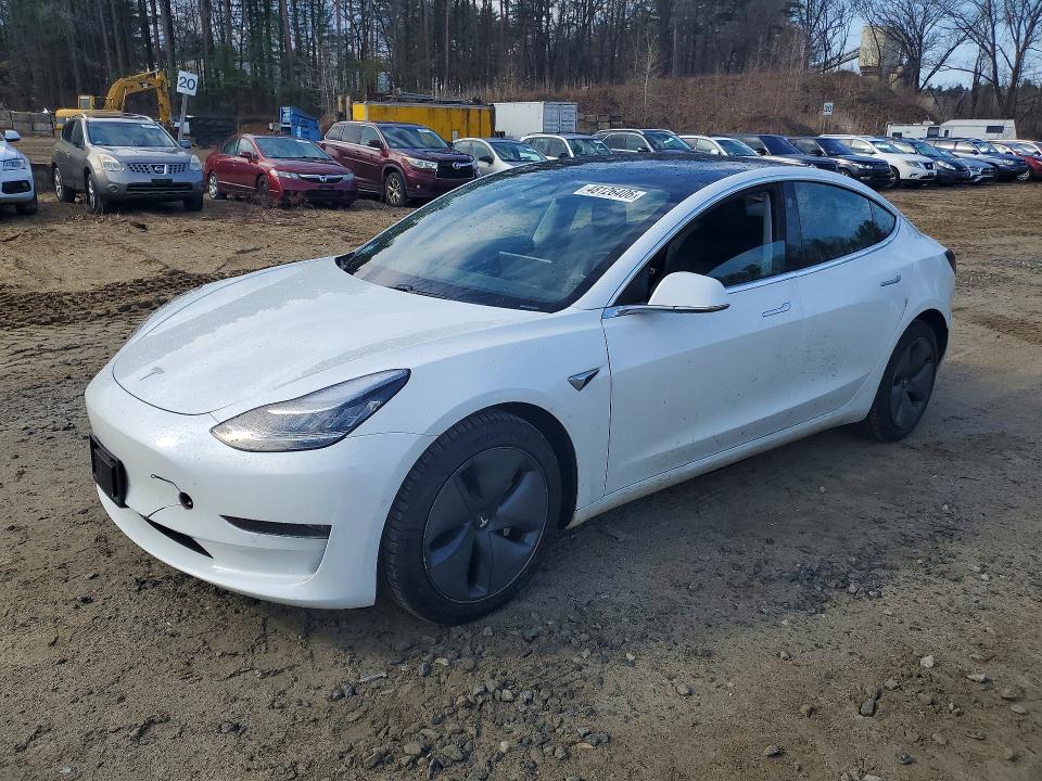 2020 Tesla Model 3 მანქანა იყიდება აუქციონზე, vin: 5YJ3E1EB0LF790548, აუქციონის ნომერი: 48126406