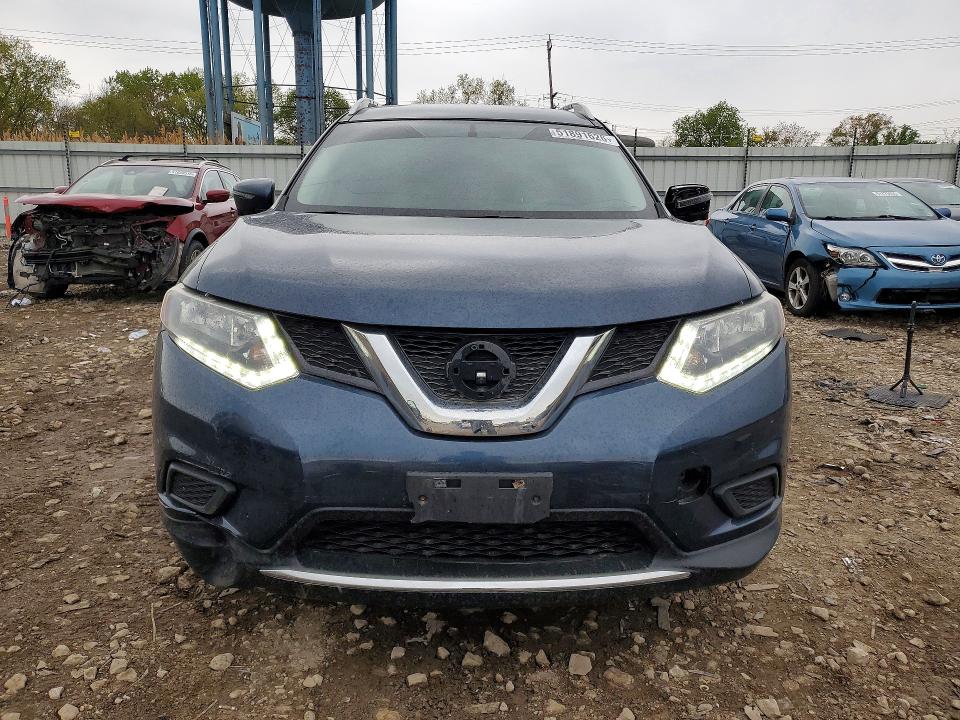 Auction sale of the 2016 Nissan Rogue, vin: KNMAT2MV0GP640403, lot number: 51891626
