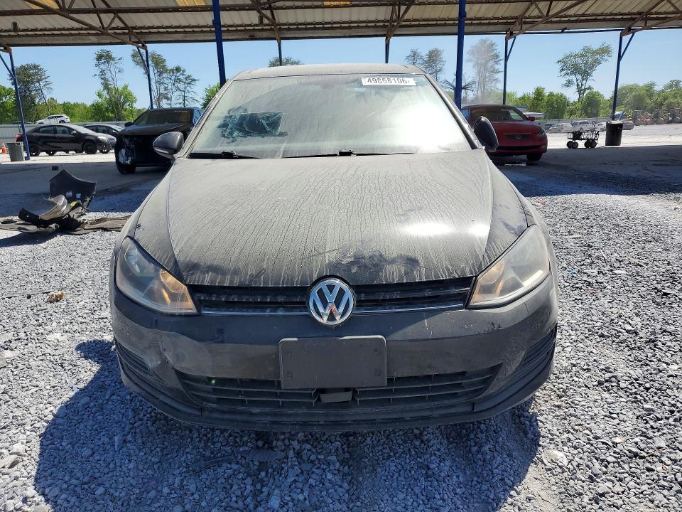 2017 Volkswagen Golf მანქანა იყიდება აუქციონზე, vin: 3VW217AU5HM028768, აუქციონის ნომერი: 49868106