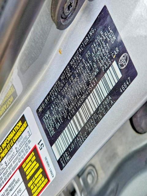 Aukcja sprzedaży 2021 Toyota Camry, vin: 4T1R11AK6MU405431, numer aukcji: 51313116