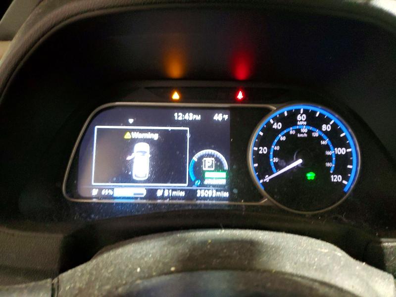 2019 Nissan Leaf მანქანა იყიდება აუქციონზე, vin: 1N4AZ1CPXKC306879, აუქციონის ნომერი: 51297466
