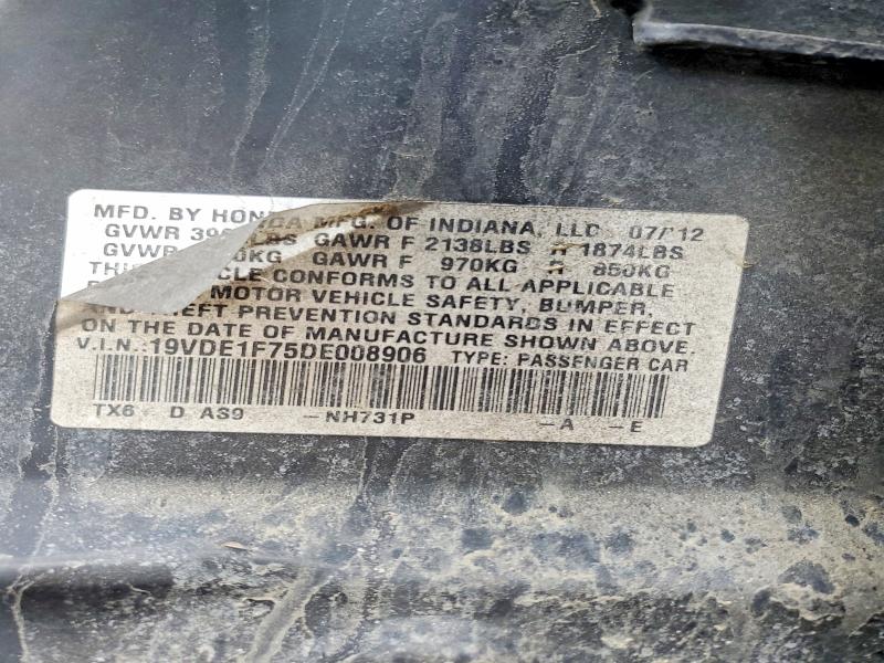 Aukcja sprzedaży 2013 Acura Ilx, vin: 19VDE1F75DE008906, numer aukcji: 48833626