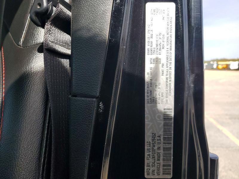Aukcja sprzedaży 2023 Jeep Wrangler, vin: 1C4JJXFGXPW626452, numer aukcji: 49874886