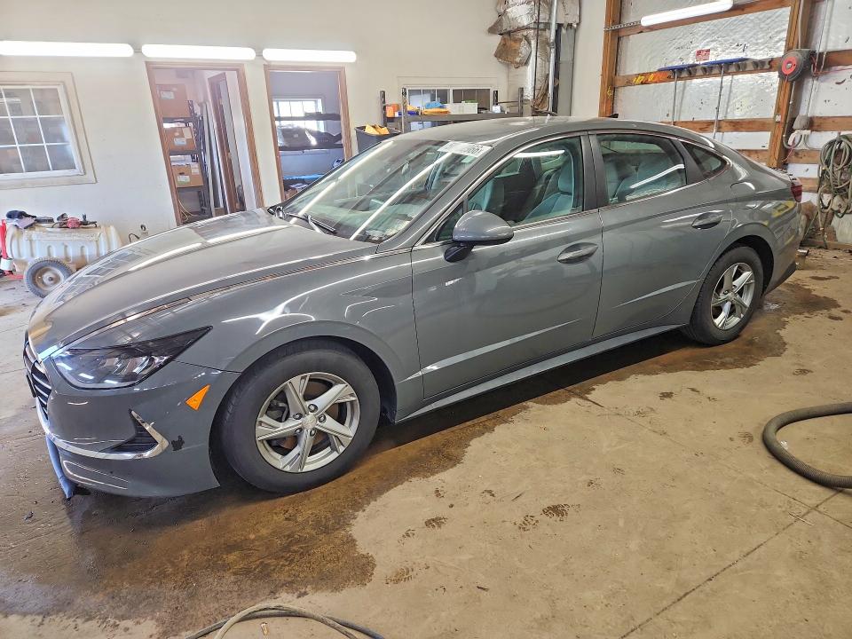 50222966 :رقم المزاد ، 5NPEG4JA2MH112842 vin ، 2021 Hyundai Sonata مزاد بيع
