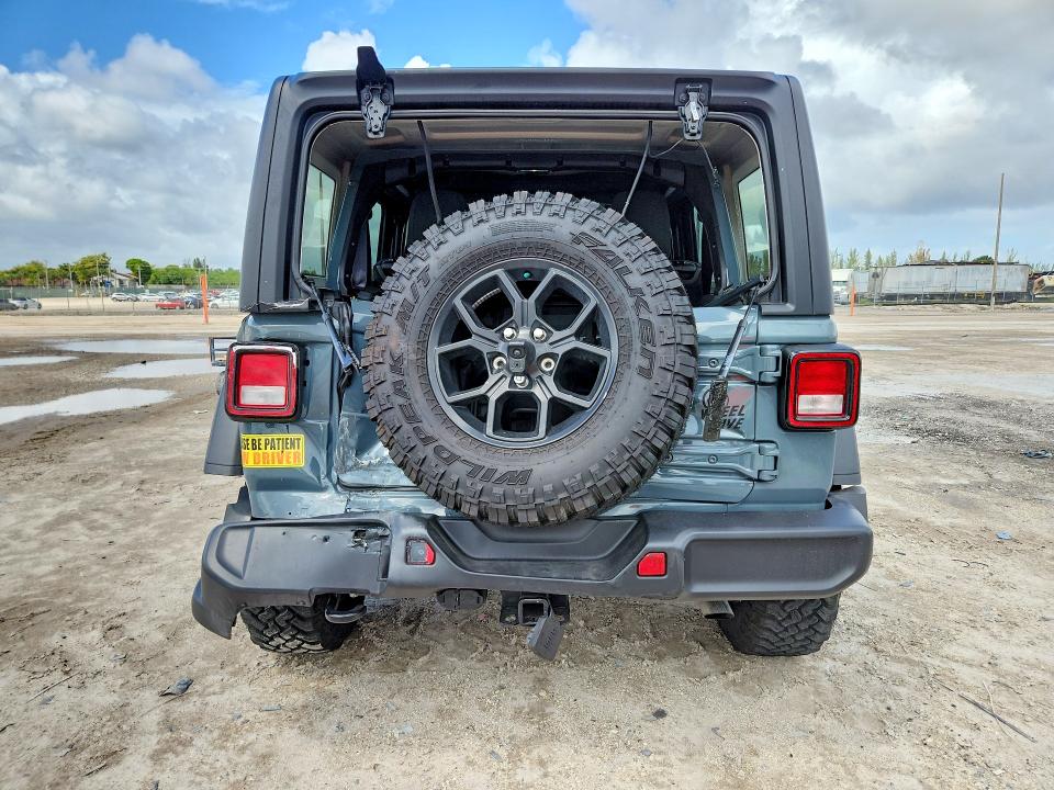 2024 Jeep Wrangler მანქანა იყიდება აუქციონზე, vin: 1C4PJXDN2RW364232, აუქციონის ნომერი: 49557546