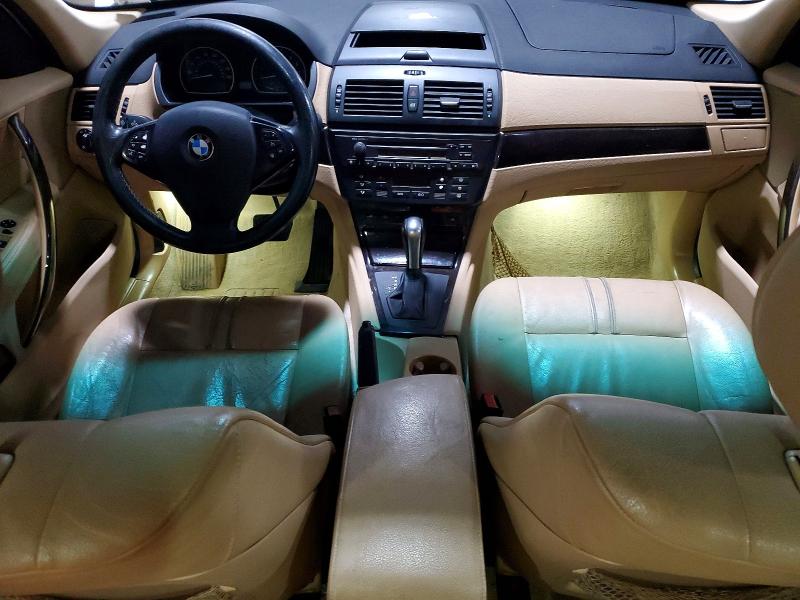 2007 Bmw X3 მანქანა იყიდება აუქციონზე, vin: WBXPC93497WJ00150, აუქციონის ნომერი: 51763376