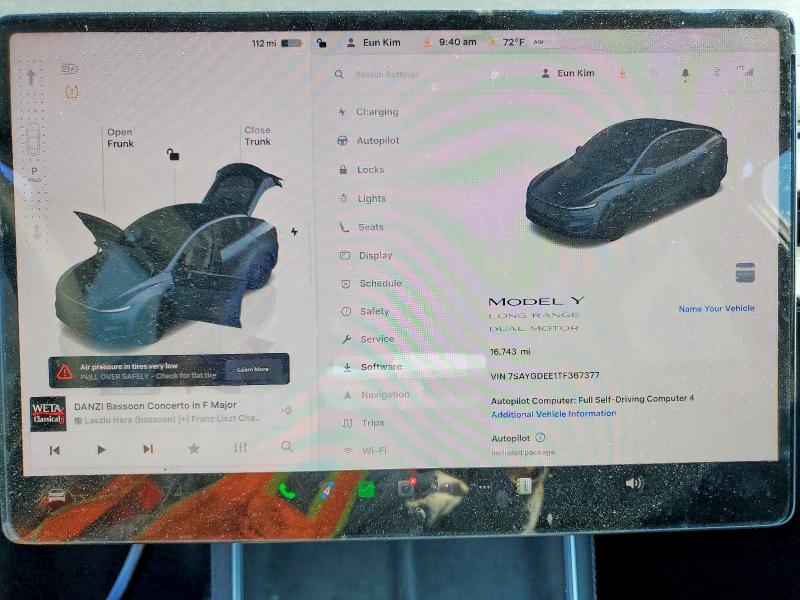 Продаж на аукціоні авто 2026 Tesla Model Y, vin: 7SAYGDEE1TF367377, номер лоту: 50911306