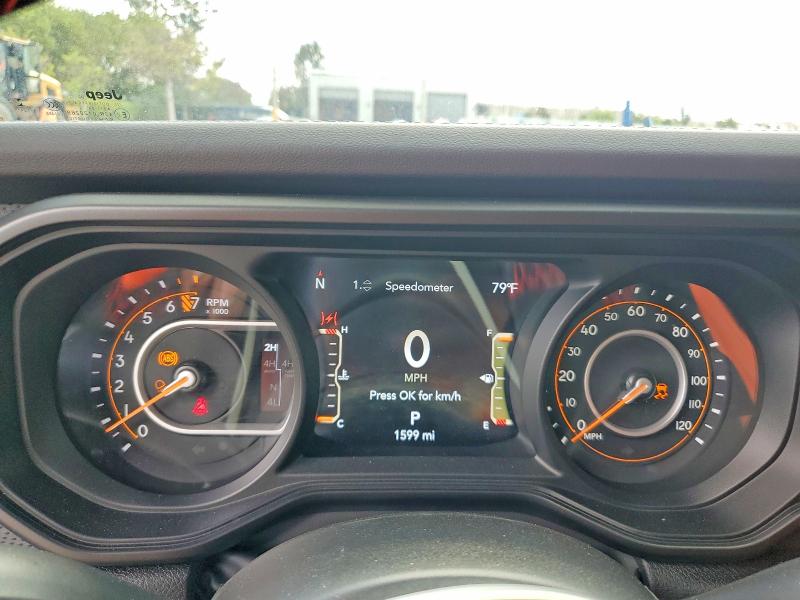 51709686 :رقم المزاد ، 1C6JJTBG5RL129349 vin ، 2024 Jeep Gladiator مزاد بيع