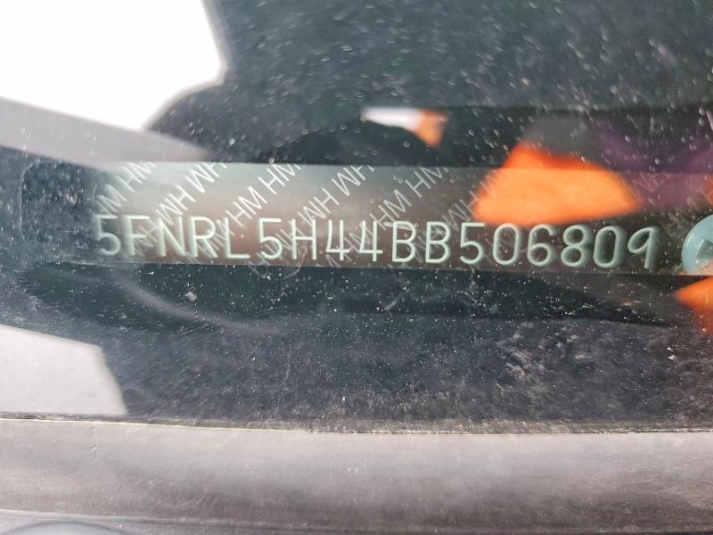 2011 Honda Odyssey მანქანა იყიდება აუქციონზე, vin: 5FNRL5H44BB506809, აუქციონის ნომერი: 47157846