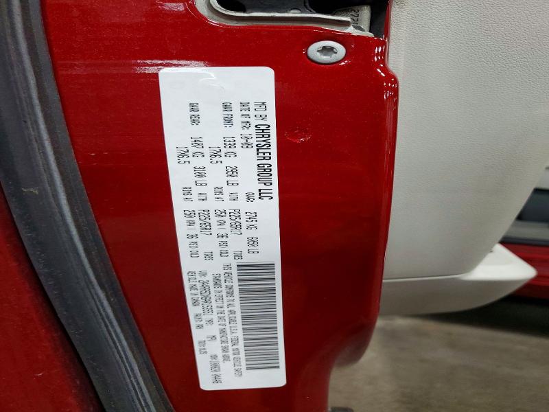 46515116 :رقم المزاد ، 2A4RR5DX6AR153551 vin ، 2010 Chrysler Town & Country مزاد بيع