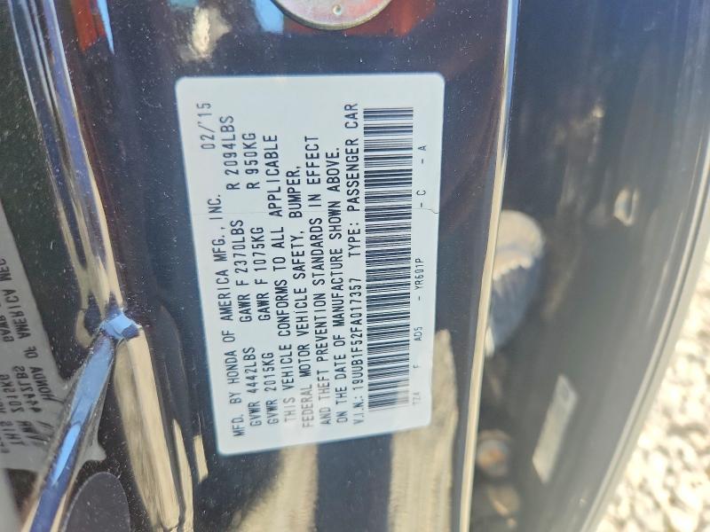 Продажа на аукционе авто 2015 Acura Tlx, vin: 19UUB1F52FA017357, номер лота: 49278736