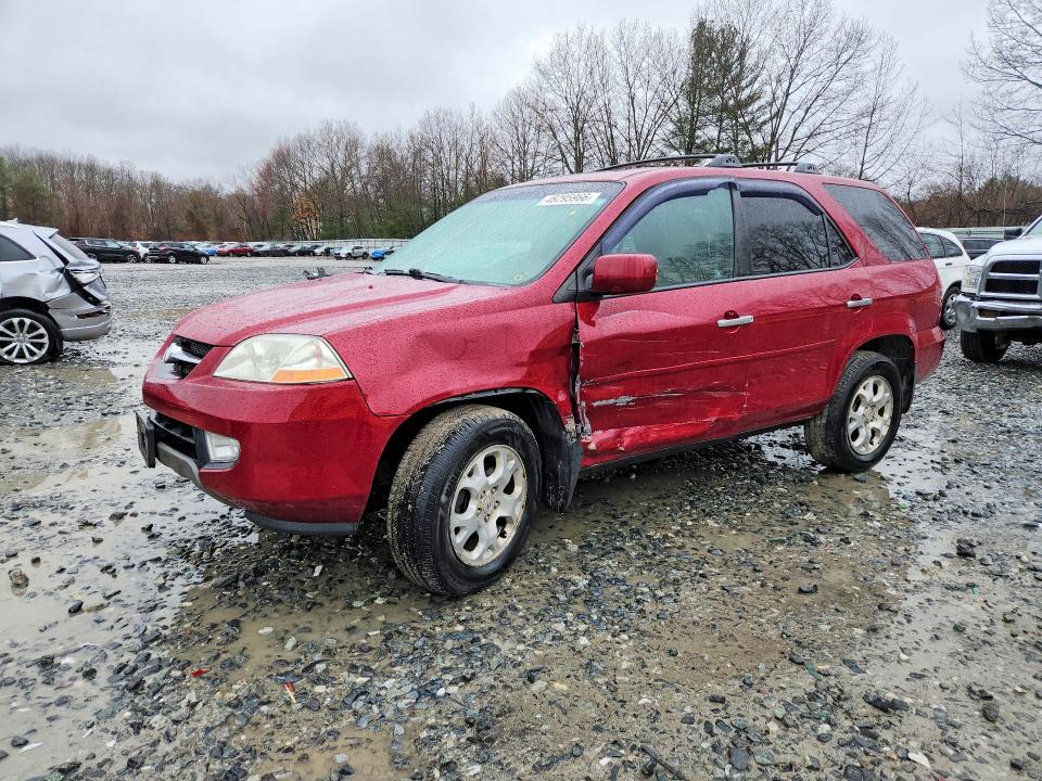 2002 Acura Mdx მანქანა იყიდება აუქციონზე, vin: 2HNYD18882H535125, აუქციონის ნომერი: 48295966