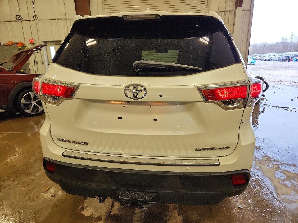 2016 Toyota Highlander მანქანა იყიდება აუქციონზე, vin: 5TDDKRFHXGS322858, აუქციონის ნომერი: 48774046