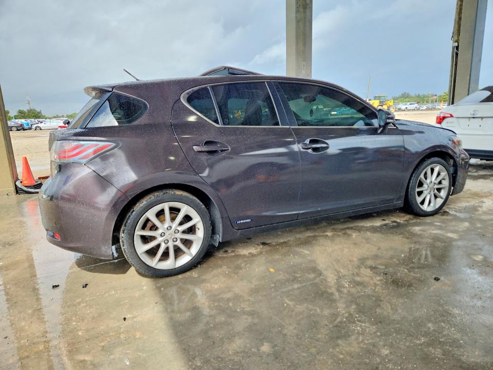2012 Lexus Ct 200h მანქანა იყიდება აუქციონზე, vin: JTHKD5BH8C2080863, აუქციონის ნომერი: 48677436
