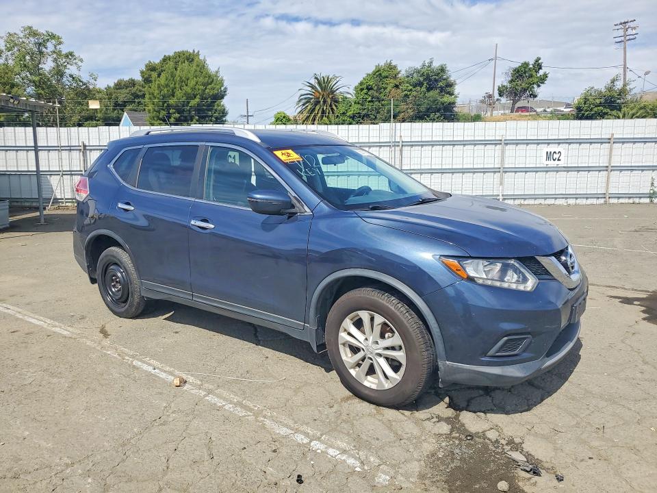 2016 Nissan Rogue მანქანა იყიდება აუქციონზე, vin: KNMAT2MT3GP727999, აუქციონის ნომერი: 50115926