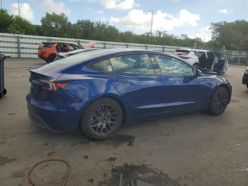 Продаж на аукціоні авто 2025 Tesla Model 3, vin: 5YJ3E1EA6SF062027, номер лоту: 49140326