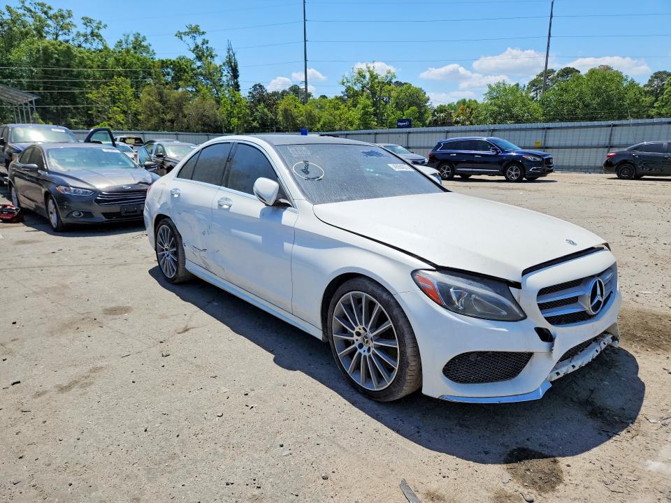49984076 :رقم المزاد ، 55SWF4JB2JU265438 vin ، 2018 Mercedes-benz C مزاد بيع