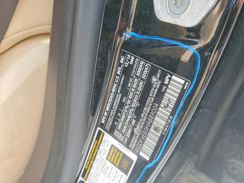 Aukcja sprzedaży 2017 Mercedes-benz Gls, vin: 4JGDF6EE0HA889004, numer aukcji: 48331056