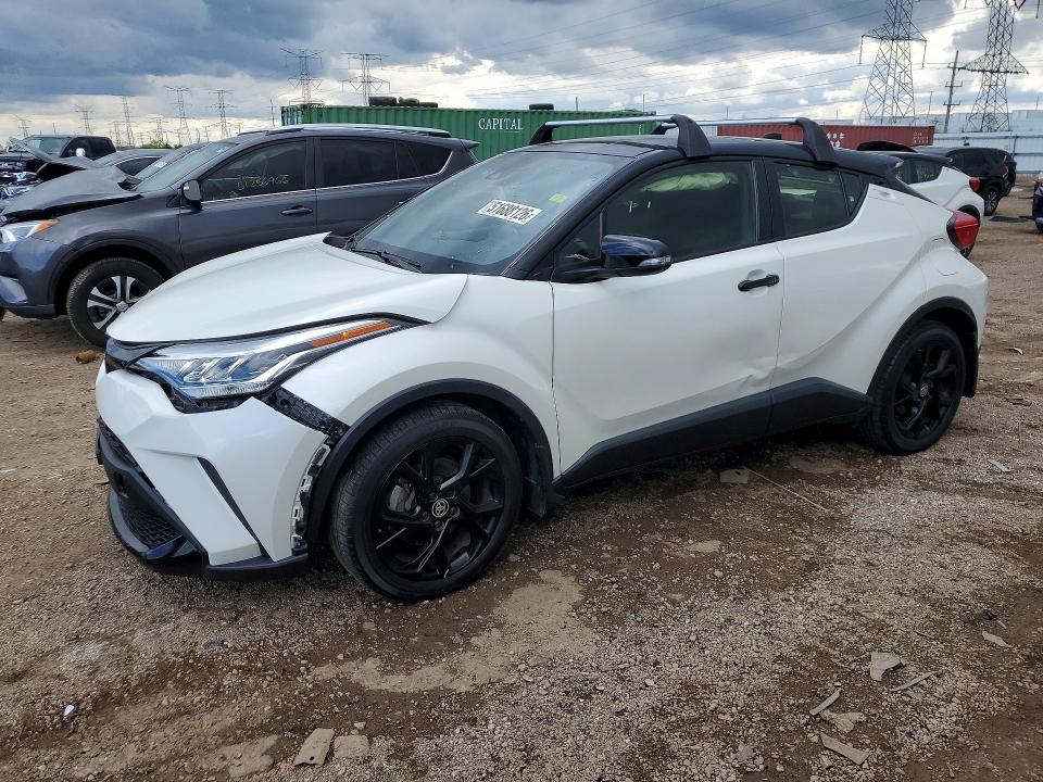 51688126 :رقم المزاد ، JTNKHMBX9M1125447 vin ، 2021 Toyota C-hr مزاد بيع