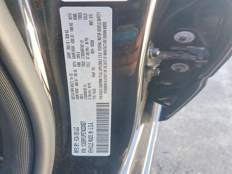 Продажа на аукционе авто 2026 Ram 1500, vin: 1C6SRFUP5TN224937, номер лота: 51905006