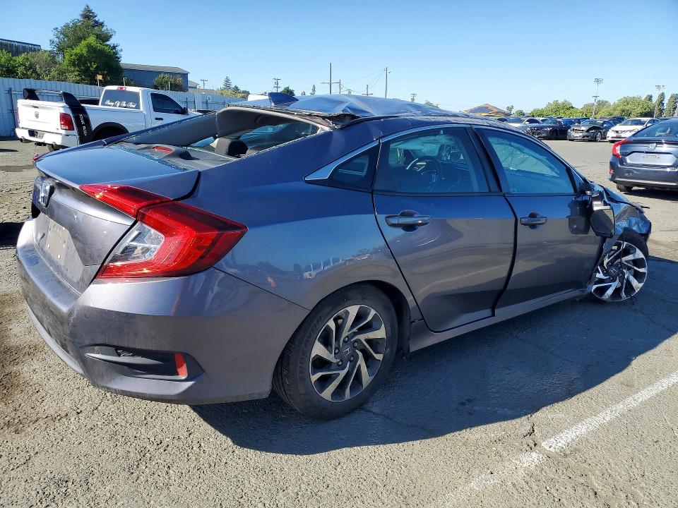 2017 Honda Civic მანქანა იყიდება აუქციონზე, vin: 19XFC2F70HE232442, აუქციონის ნომერი: 48655396