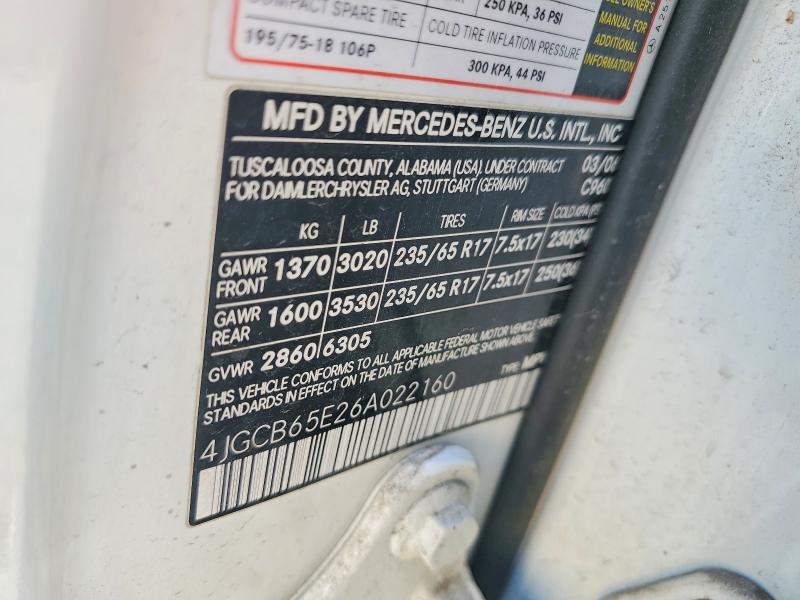 Aukcja sprzedaży 2006 Mercedes-benz R, vin: 4JGCB65E26A022160, numer aukcji: 49787996