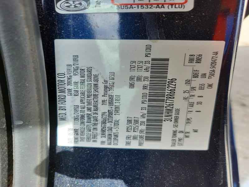 Продажа на аукционе авто 2008 Lincoln Mkz, vin: 3LNHM26T78R662296, номер лота: 51082706