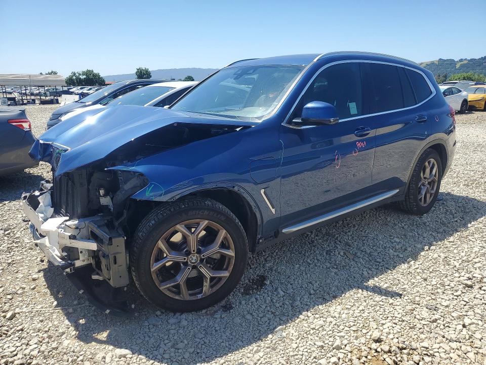 51970576 :رقم المزاد ، 5UXTS1C03M9H64341 vin ، 2021 Bmw X3 مزاد بيع