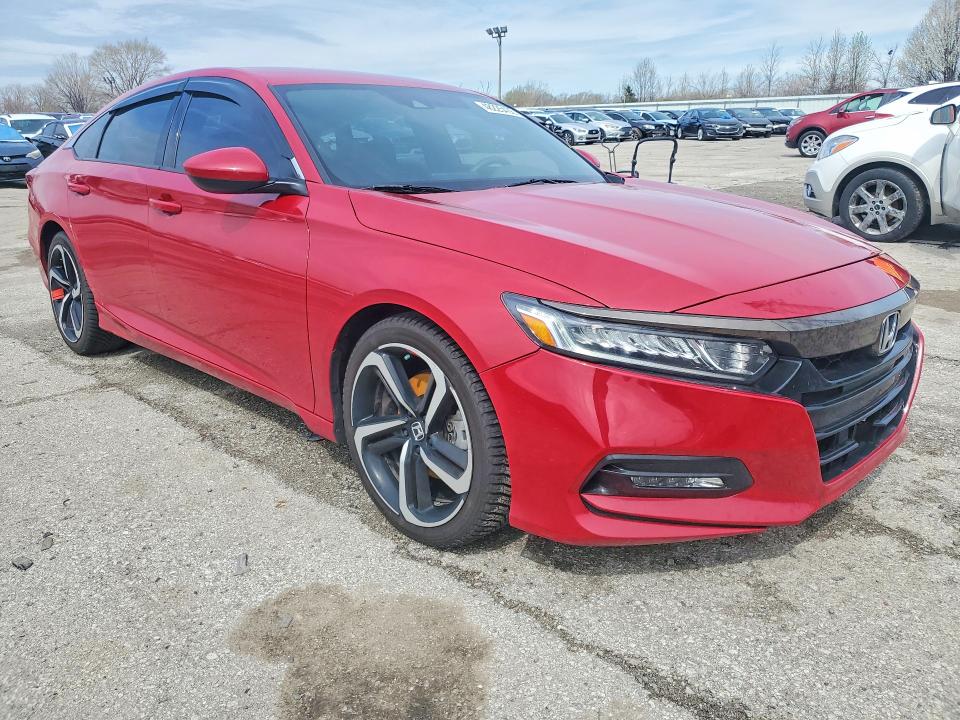 2018 Honda Accord მანქანა იყიდება აუქციონზე, vin: 1HGCV1F3XJA016578, აუქციონის ნომერი: 48225436
