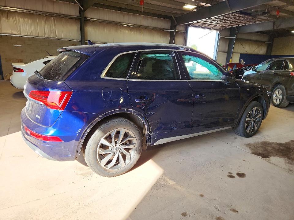 Продаж на аукціоні авто 2021 Audi Q5, vin: WA1BAAFY0M2083930, номер лоту: 49610136