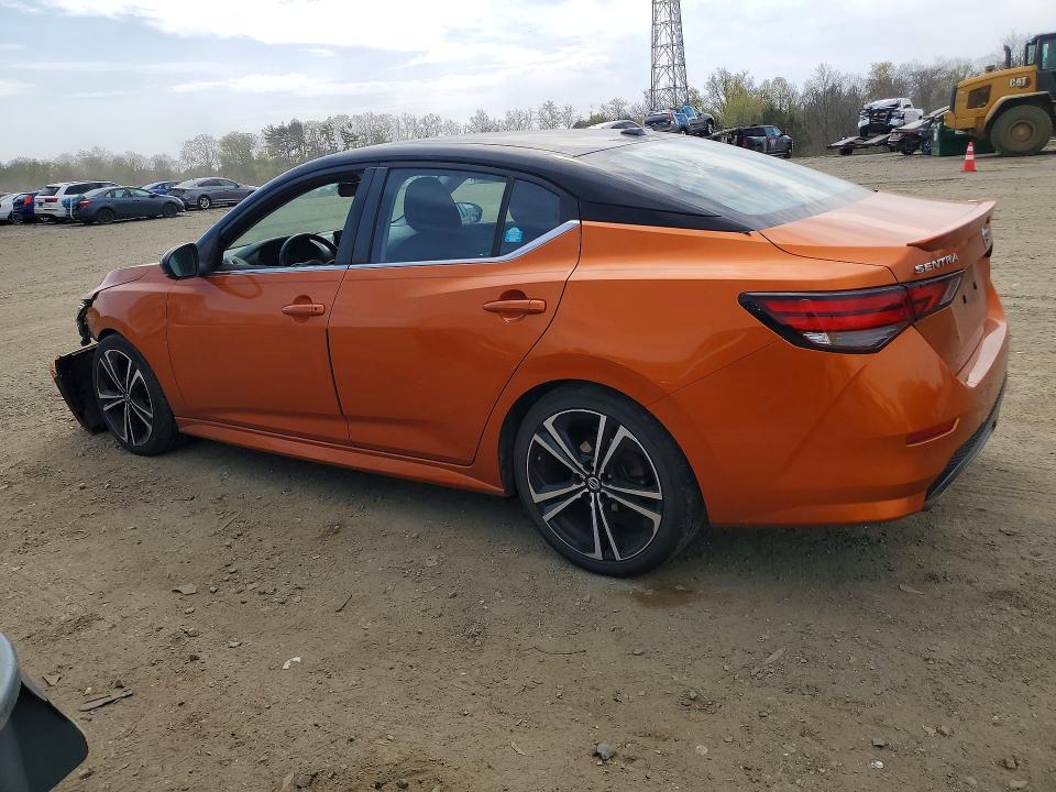 2021 Nissan Sentra მანქანა იყიდება აუქციონზე, vin: 3N1AB8DV3MY319345, აუქციონის ნომერი: 49646786