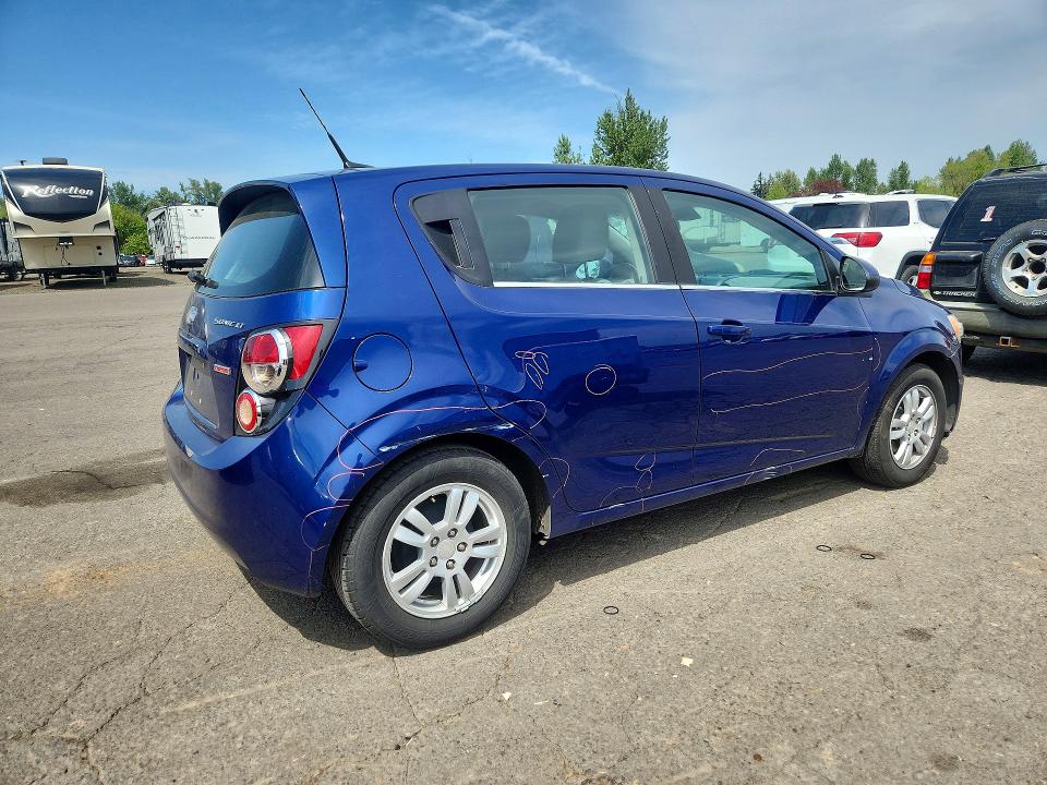 2013 Chevrolet Sonic მანქანა იყიდება აუქციონზე, vin: 1G1JD6SB8D4212789, აუქციონის ნომერი: 51004056