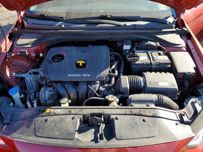 48942986 :رقم المزاد ، 5NPD84LF3HH001384 vin ، 2017 Hyundai Elantra مزاد بيع