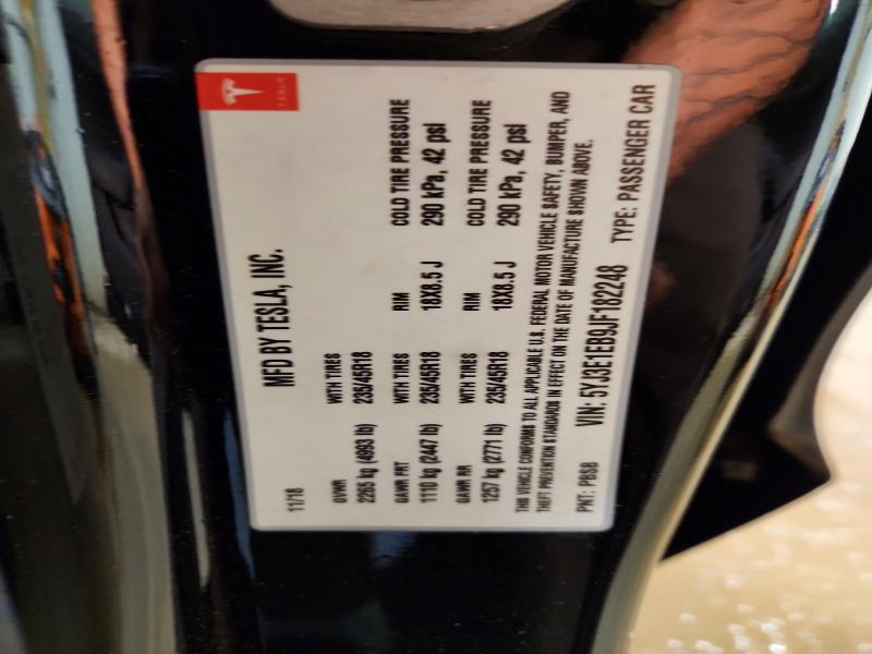 48096176 :رقم المزاد ، 5YJ3E1EB9JF182248 vin ، 2018 Tesla Model 3 مزاد بيع