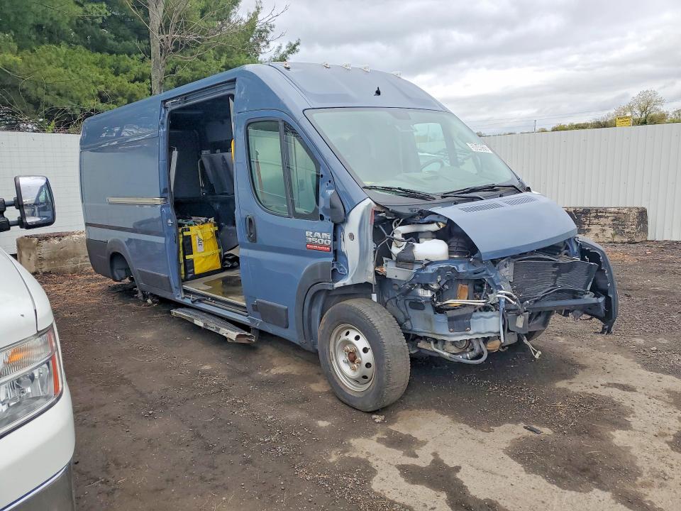 50048026 :رقم المزاد ، 3C6URVJG5LE129144 vin ، 2020 Ram Promaster 3500 مزاد بيع