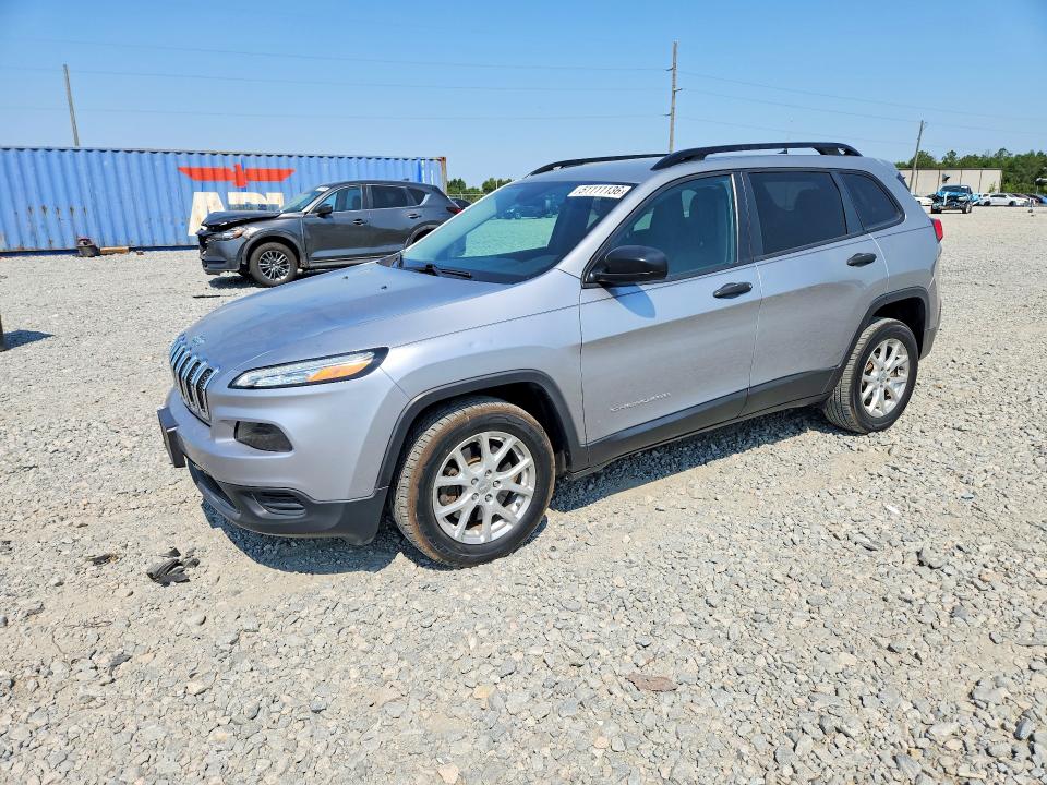 2016 Jeep Cherokee მანქანა იყიდება აუქციონზე, vin: 1C4PJLAB2GW346622, აუქციონის ნომერი: 51111136