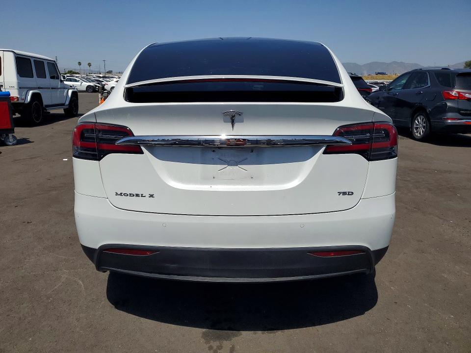 2017 Tesla Model X მანქანა იყიდება აუქციონზე, vin: 5YJXCDE28HF066767, აუქციონის ნომერი: 50519596