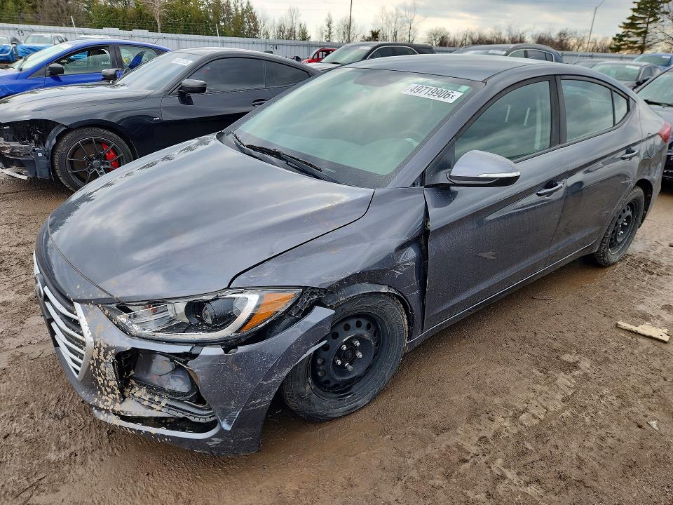 Продаж на аукціоні авто 2018 Hyundai Elantra, vin: KMHD84LF9JU715446, номер лоту: 49719906