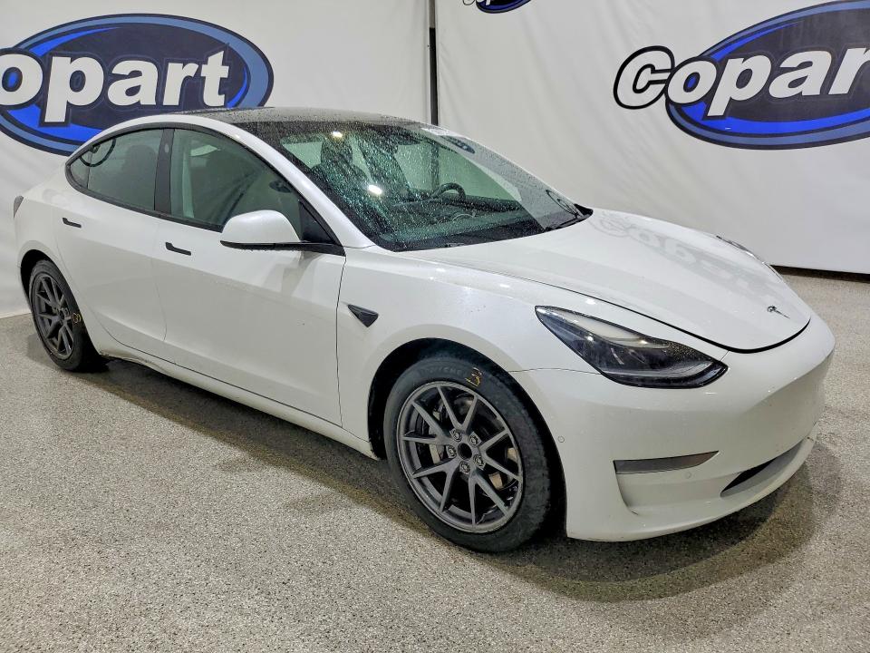 51284856 :رقم المزاد ، 5YJ3E1EA7MF026608 vin ، 2021 Tesla Model 3 مزاد بيع