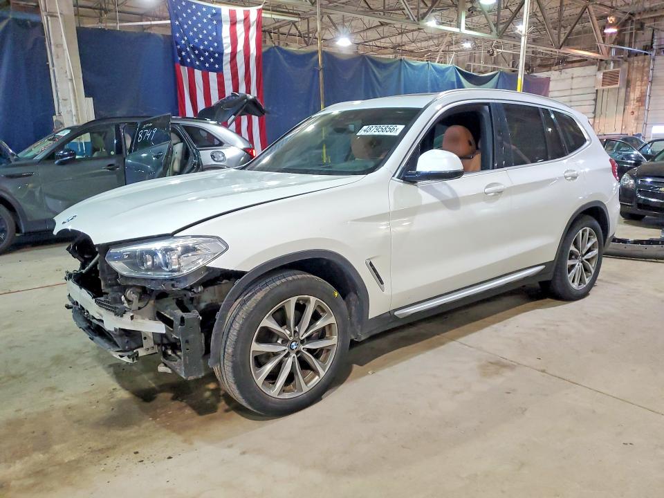 48795856 :رقم المزاد ، 5UXTR9C56KLE18337 vin ، 2019 Bmw X3 مزاد بيع