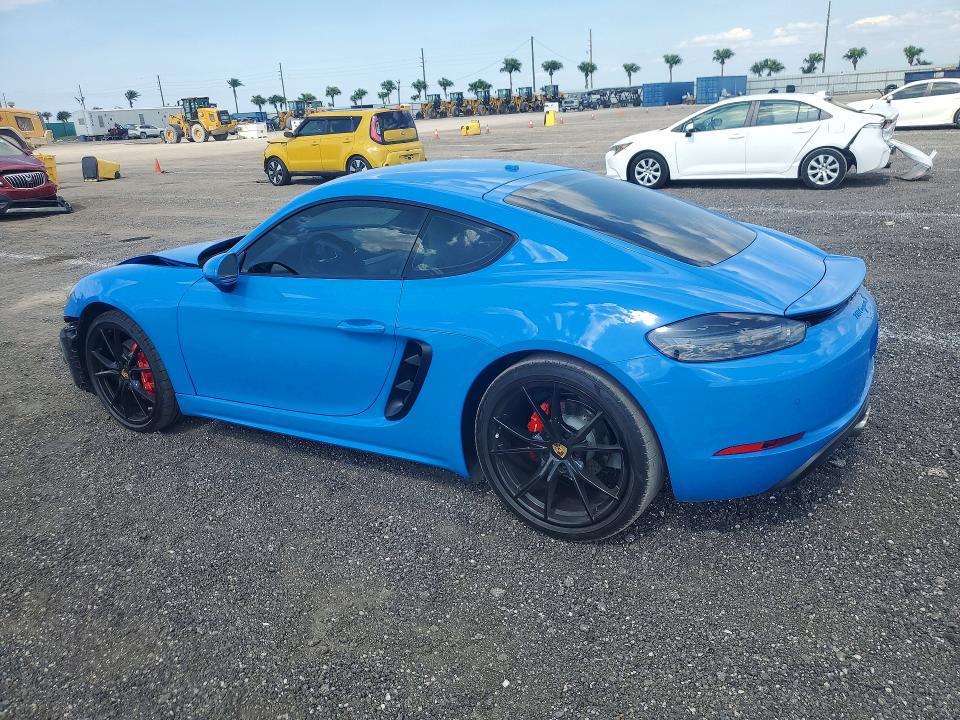 51776836 :رقم المزاد ، WP0AB2A86NS263328 vin ، 2022 Porsche Cayman مزاد بيع