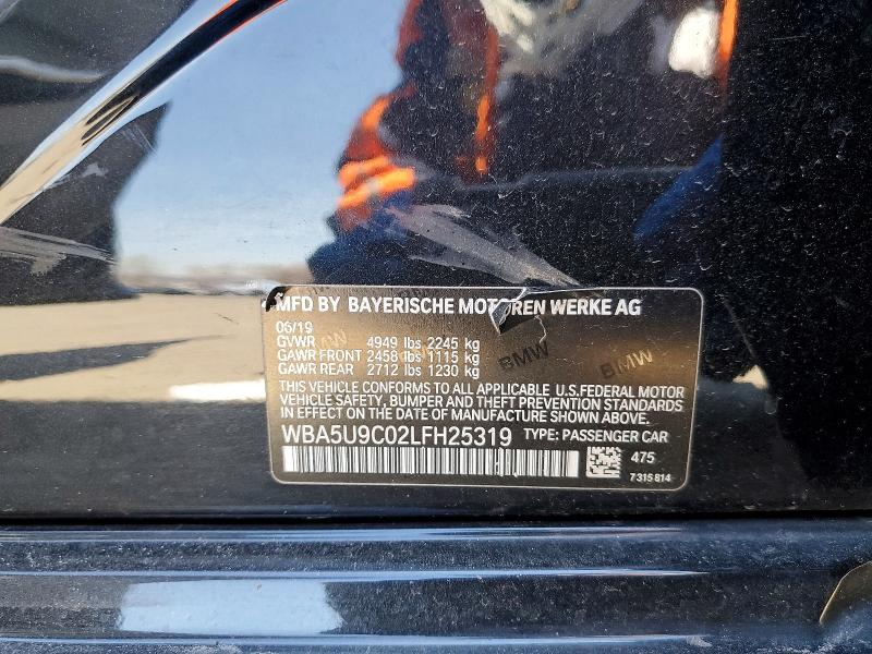 Aukcja sprzedaży 2020 Bmw M340xi, vin: WBA5U9C02LFH25319, numer aukcji: 48327776