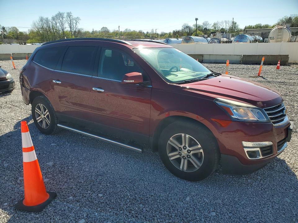 50494116 :رقم المزاد ، 1GNKRGKD9FJ242254 vin ، 2015 Chevrolet Traverse مزاد بيع